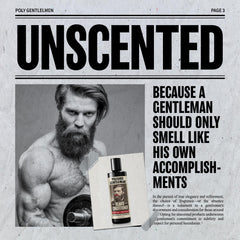 Polished Gentleman hydratation quotidienne barbe : confort durable.