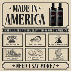Polished Gentleman Growth Oil Barbe: flacon d'huile de croissance pour poils plus forts.