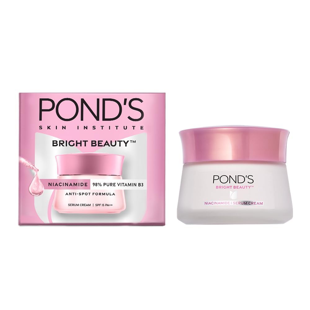 POND'S Bright Beauty: flacon-serum-crème, texture légère prête à l’application