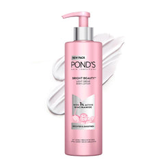POND'S Triple Vitamine Lotion Corps, bouteille 275 ml, hydratation durable pour peau sensible.