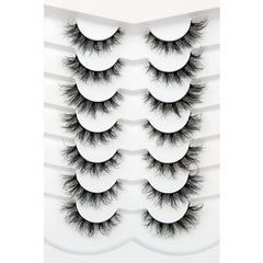 Pooplunch cils 8D Effet volume pour un regard ouvert et naturel.