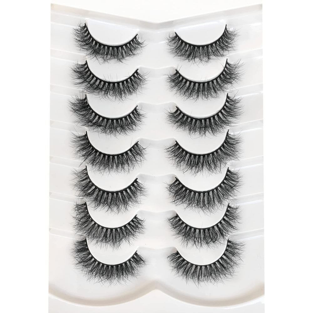 Pooplunch cils 8D naturels: vol subtil et fini soyeux pour un regard raffiné.