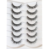 Pooplunch cils 8D soie : fibres ultra fines pour un regard naturel.