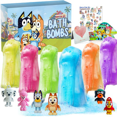POPBATH bombes bain enfant potions scientifiques: effervescence colorée stimulante.