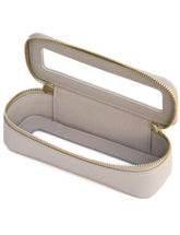 Popvibe sac maquillage transparent avec panneau clair pour un accès rapide.