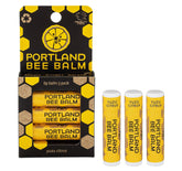 Portland Bee Balm baume lèvres yuzu-citron, hydratation légère et parfum frais.