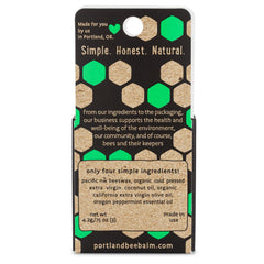 Portland Bee Balm texture soyeuse pour lèvres douces.