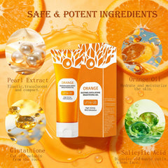 POYICGS gel exfoliant orange – purifie les pores et revitalise le teint
