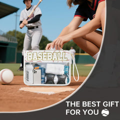Sac transparent PPeen base-ball voit rapidement le contenu et facilite les contrôles.