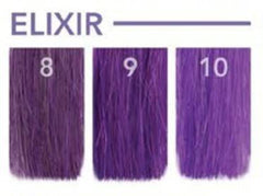 P.R. Elixir s’applique sur cheveux secs pour saturer et obtenir une teinte uniforme.