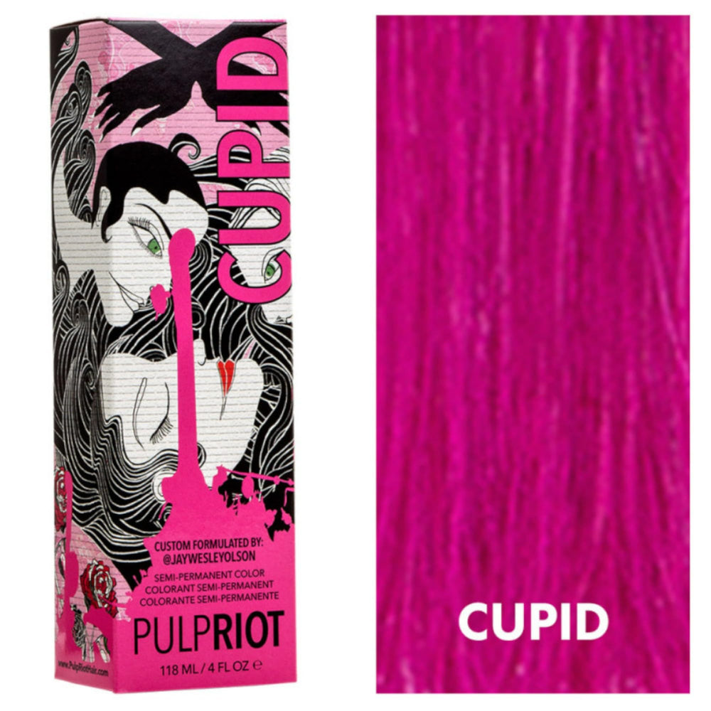 P.R. Cupid : bouteille de couleur directe prête pour une teinte vive
