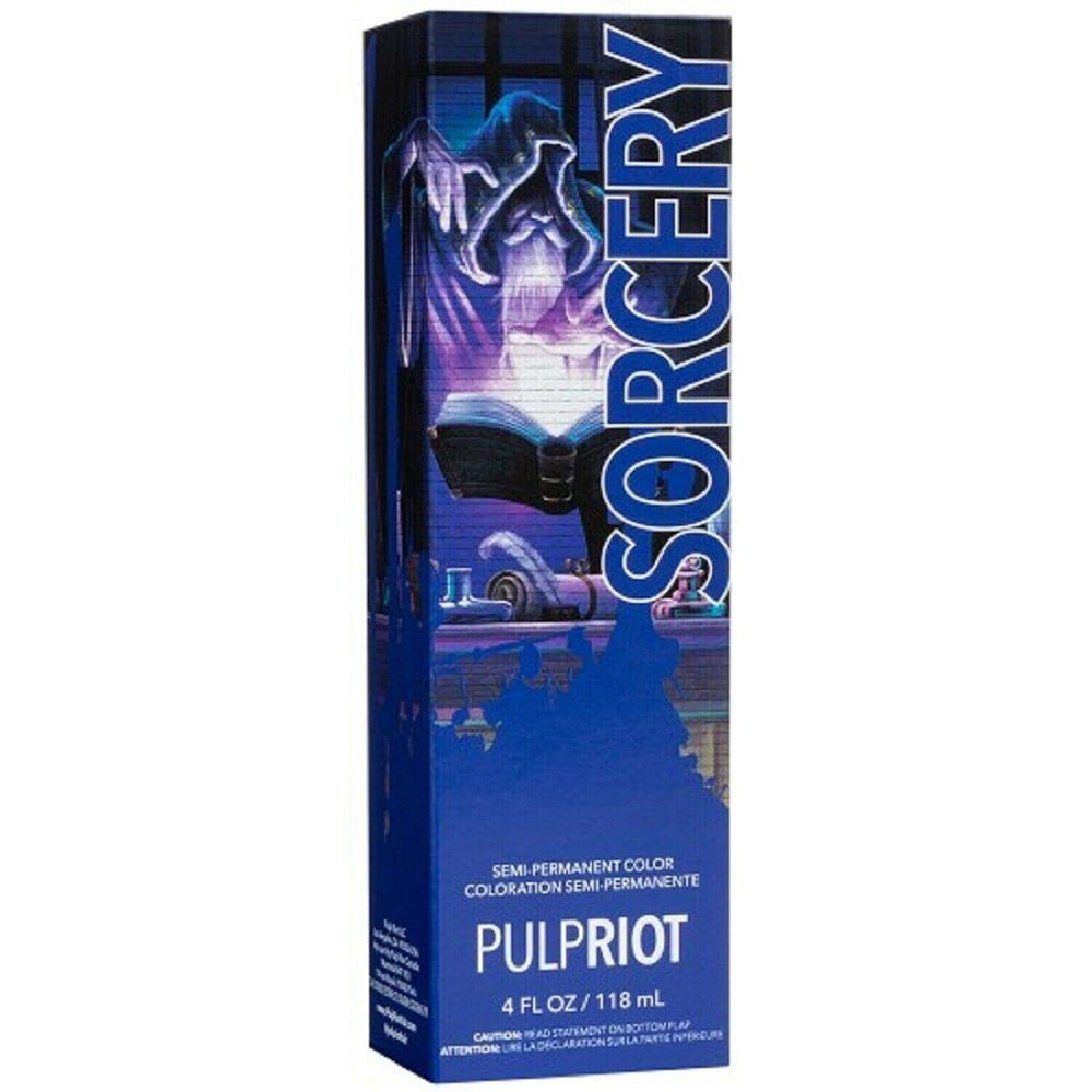 P.R. Pulp Riot Sorcery, flacon couleur vive et tenue prolongée.