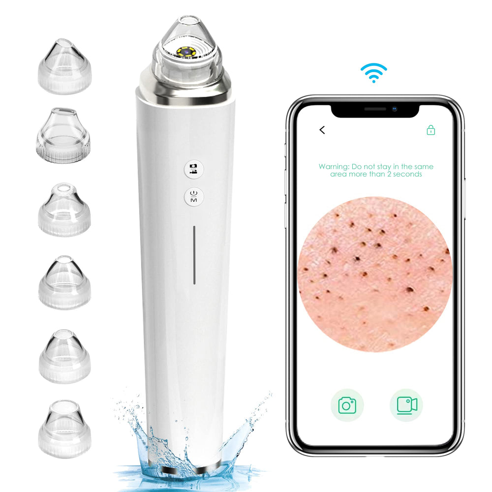 Prabensei aspirateur pores noirs avec caméra HD 5MP pour visualiser les pores.