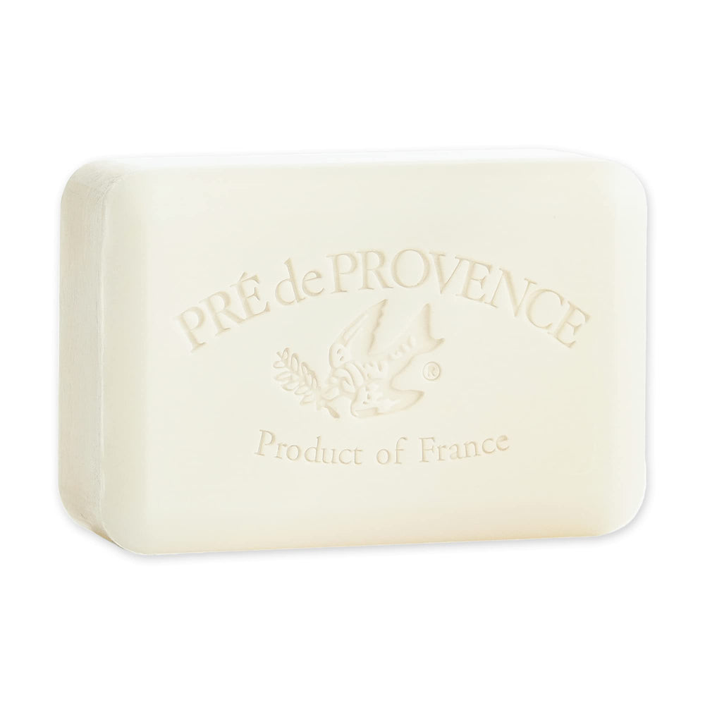 Savon Pre de Provence artisanal lait quadri-moule, texture lisse et durable.