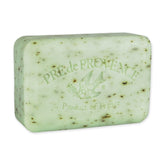 Savon artisanal Pre de Provence Menthe Romarin quadri-moulee 250 g, mousse riche.