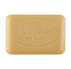 Pre de Provence savon artisanal santal tranche prêt pour douche rapide et frais