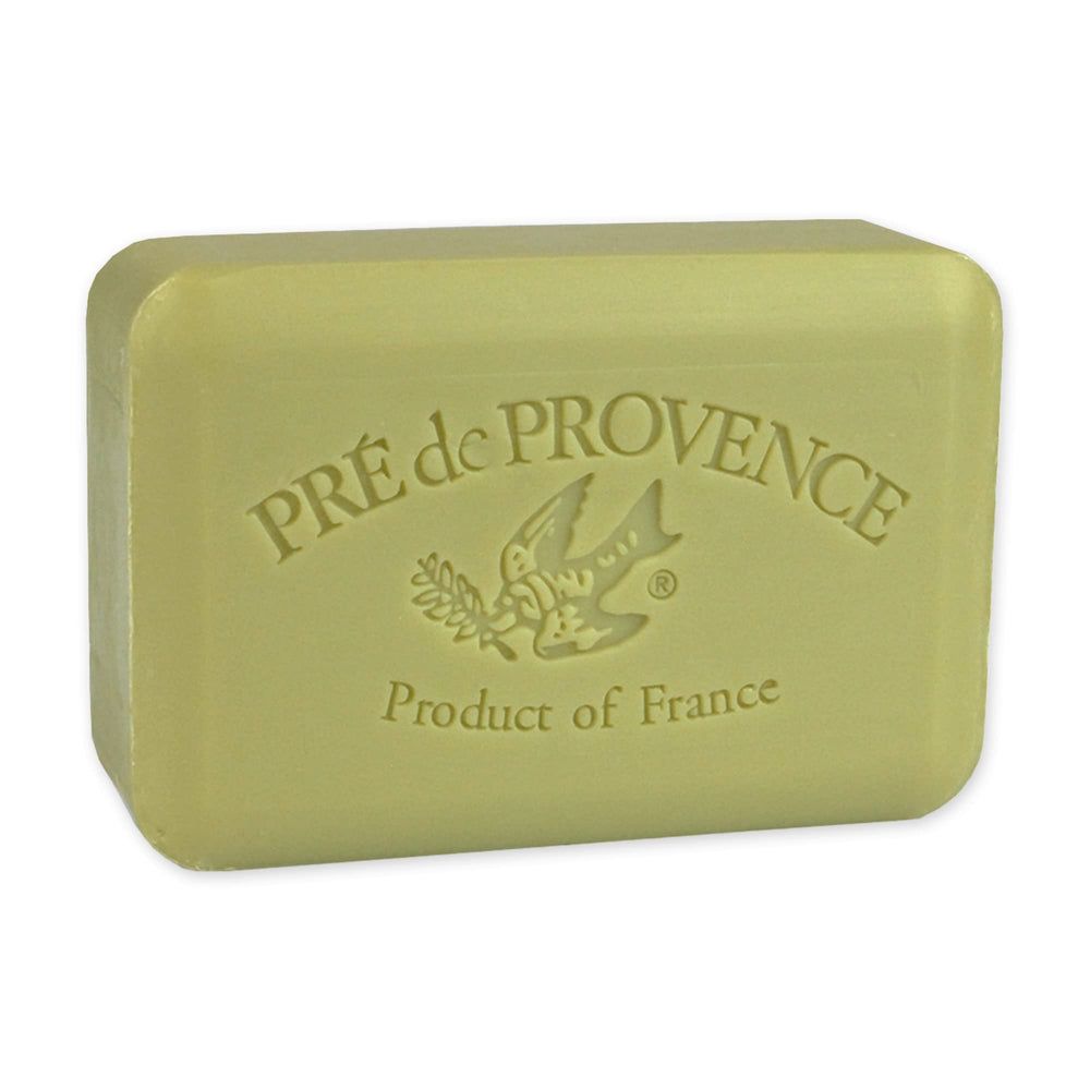 pre de provence savon artisanal thé vert 250 g, mousse douce pour le corps.