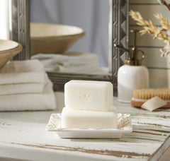 Pre de Provence savon cremeux au lait, parfum doux et apaisant.
