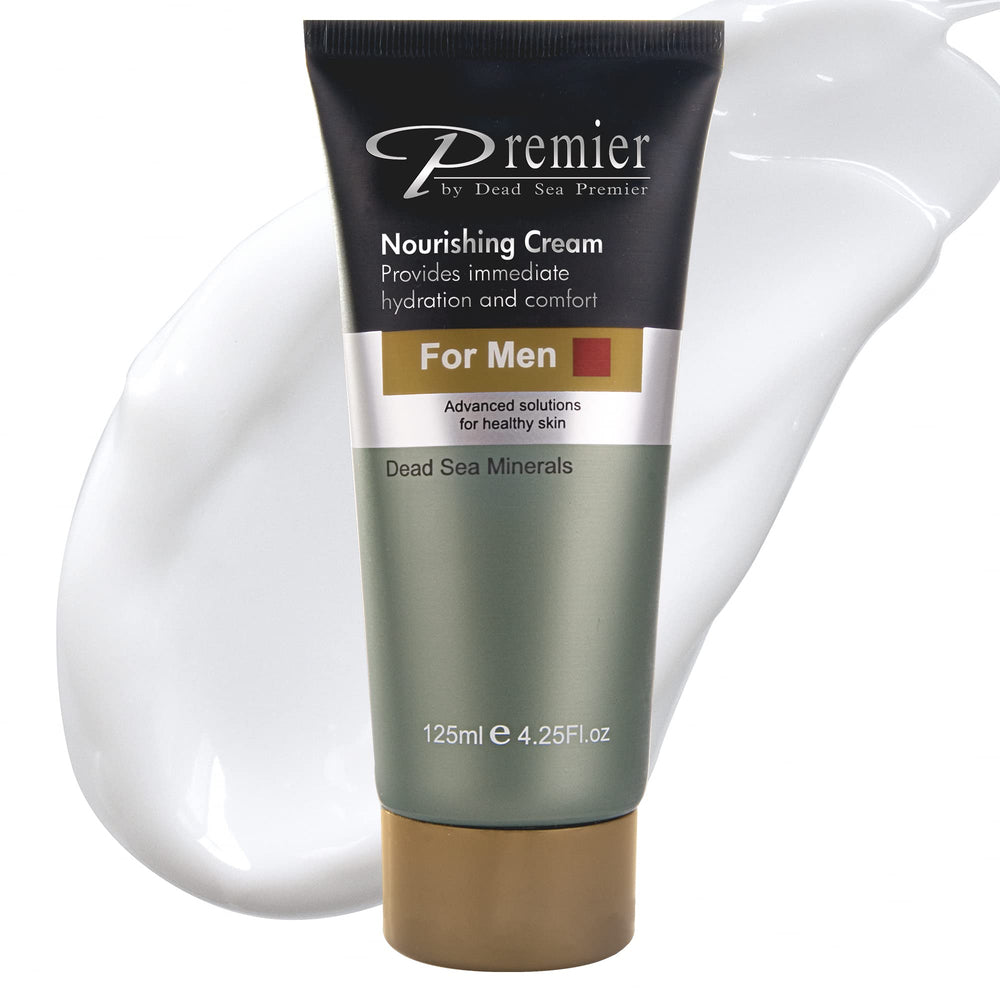 Premier Creme Nourrissante Homme Mer Morte - bouteille élégante et hydratante