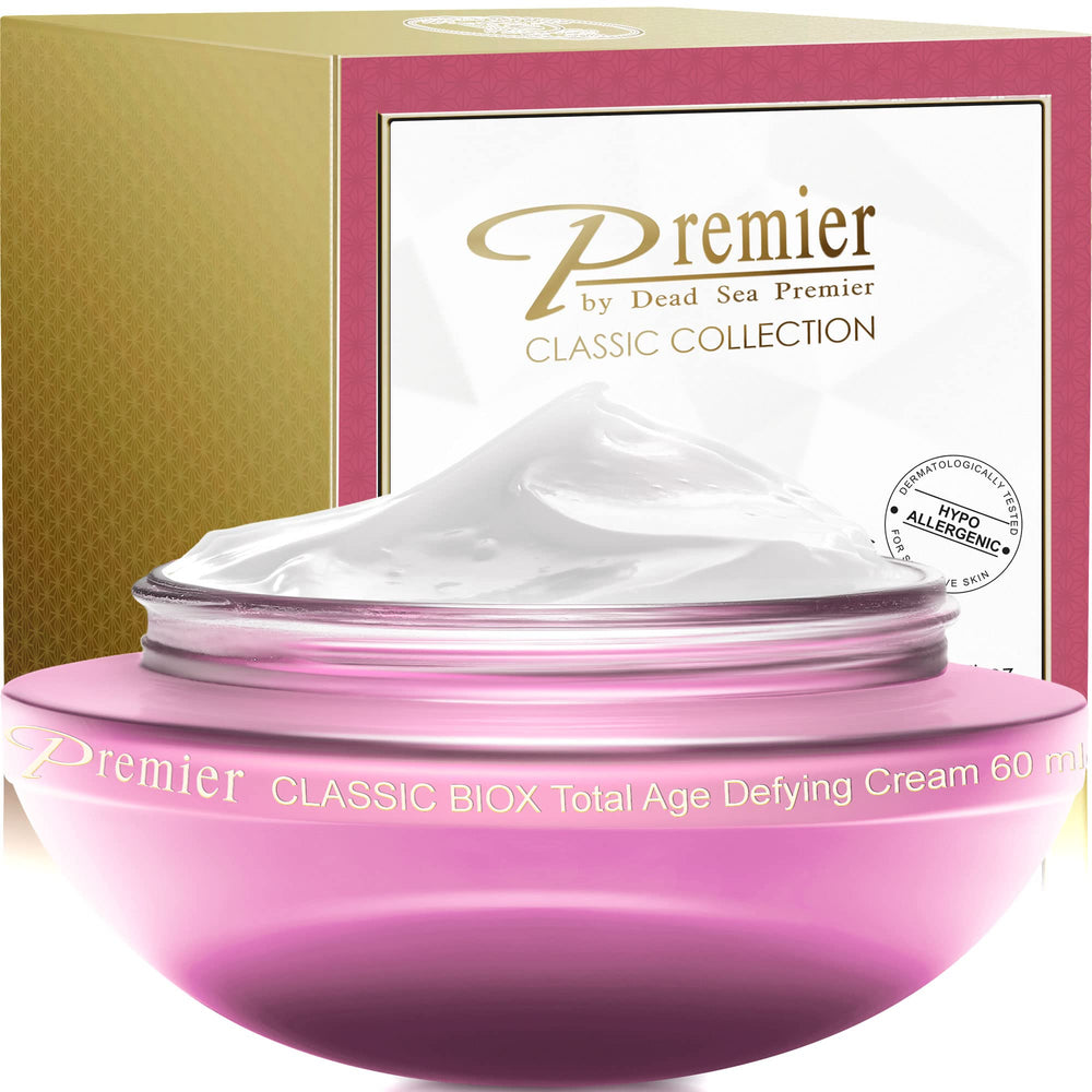 Premier Dead Sea BIOX crème visage dans flacon pour hydratation et éclat