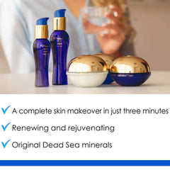 Premier gel gommant Mer Morte - grains exfoliants : nettoie en douceur et révèle une peau lisse.