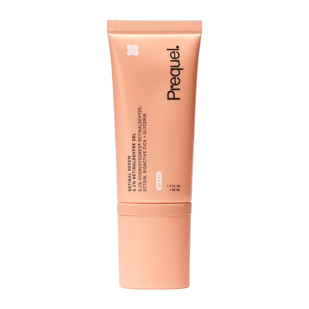 Prequel Skin Retinal Renew – flacon élégant, améliore texture de la peau