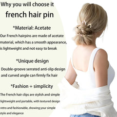Double dent anti desserrage assure une tenue fiable sans glisser.