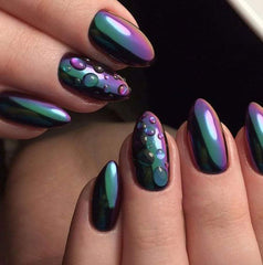 Pretty Diva Poudre Chrome Chameleon – applicateurs-éponge pour une application précise
