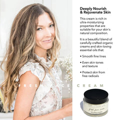 Pretty farm girl crème visage au suif – parfum floral frais et réconfortant.