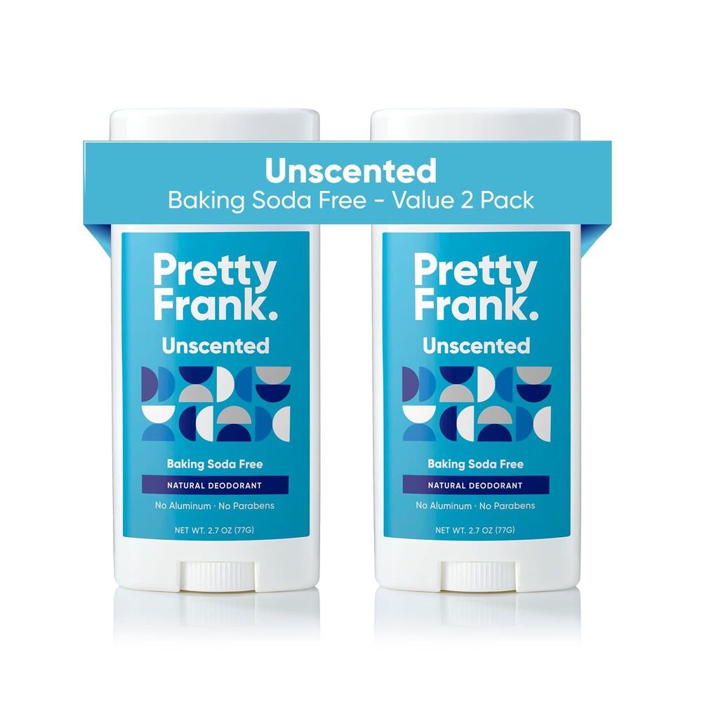 Pretty Frank baton-deodorant sans aluminium, fraîcheur pour peau sensible.