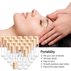 PrettyCare boule roll-on en inox pour une application fluide.