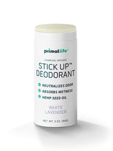 Stick Up Primal Life Organics, emballage carton écologique, pratique pour le voyage