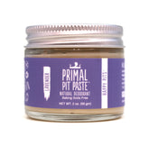 Déodorant lavande Primal Pit Paste en baton, protection longue durée.