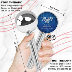 PRIME Fitness bâtons cryotherapie visage: utilisation froide rapide pour tonifier la peau.