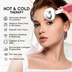 PRIME Fitness Cryo-bâtons visage, utilisés froid ou chaud pour un massage spa.