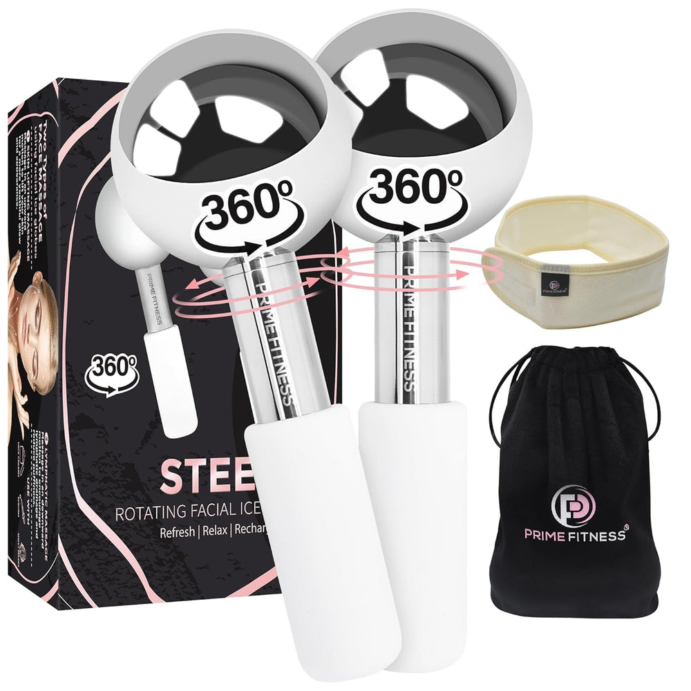 PRIME Fitness globes glace visage: rafraîchissent et stimulent la circulation du teint.