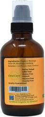 PRIME NATURAL Huile de Moringa – soin capillaire, réhydrate les cheveux.