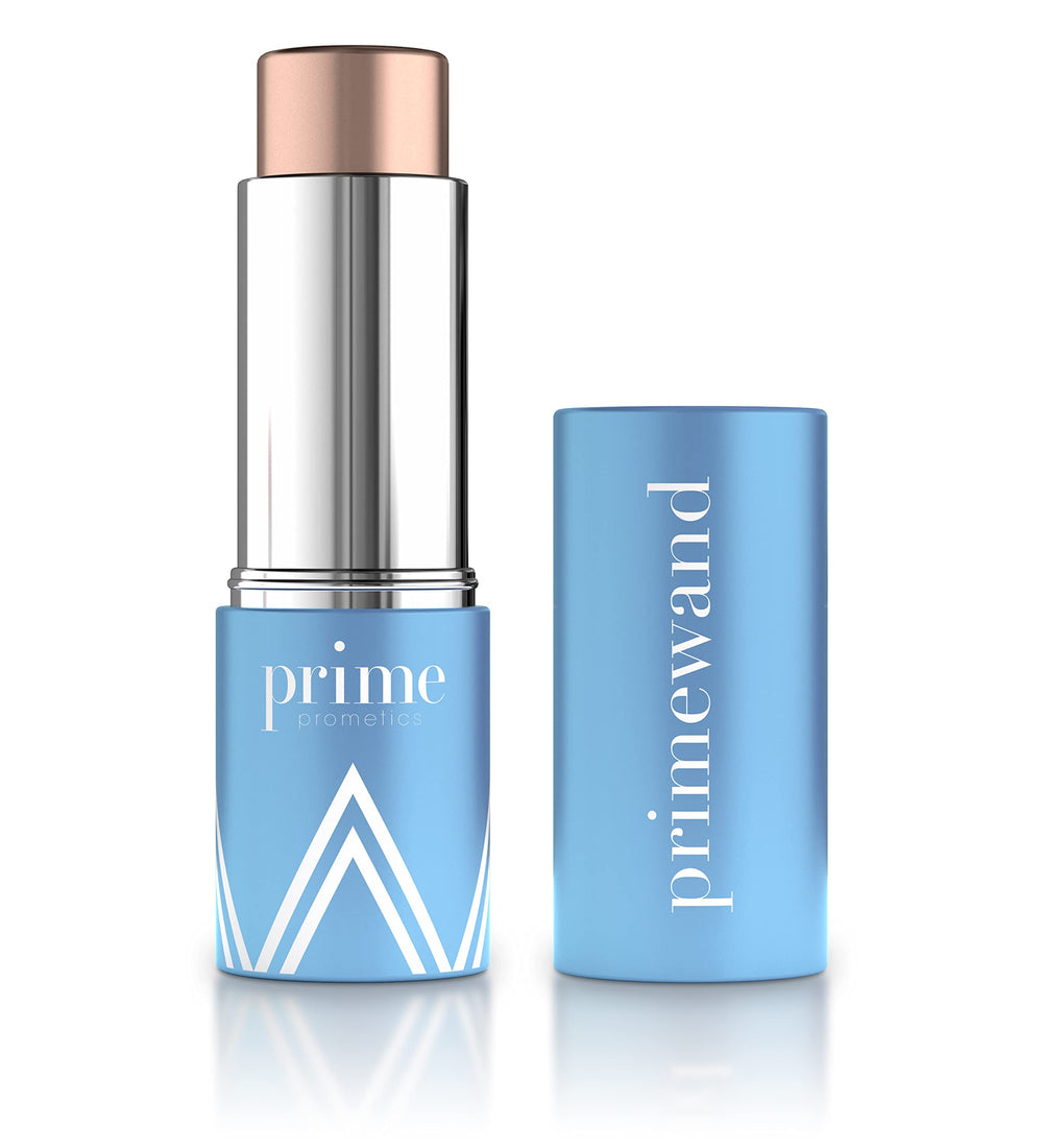 Prime Prometics PrimeWand Pearl éclat lumineux autour des yeux.