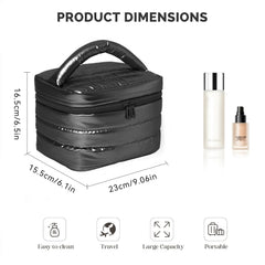 Prite Puffy sac à maquillage ultra léger – pliable pour voyage.