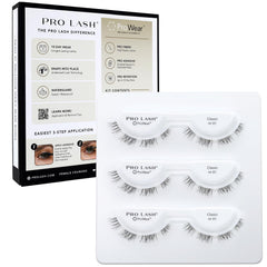 Pro Lash ProWear clusters Classic No.01 noir, prêt à l’application.