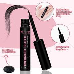 PRO LASHBEAUTY Overnighter: racines des cils scellées pour une finition nette.