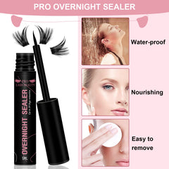 PRO LASHBEAUTY Overnighter: résistance à l'eau et à l'huile pour un maintien fiable.