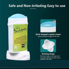 Proamate gel transfert application douce sur peau pour un rendu clair