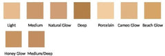 Probeautyco Mineral Sheer Tint SPF 20 appliqué sur le visage, teint uniforme et éclat léger.