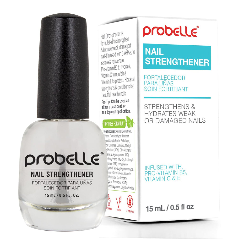 Probelle Renforcement Ongles Bouteille : soin clair renforçant les ongles fragiles et nourris