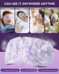Masque oculaire ProCIV en coton diamant, texture douce et hypoallergénique.