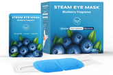 Masque oculaire vapeur ProCIV à la myrtille pour relaxer les yeux fatigués