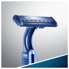 Rasoir Blue II avec double lame et confort Gillette.