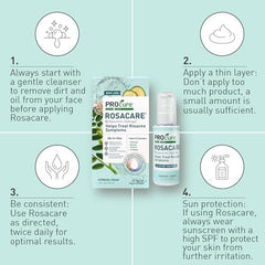 Ingrédients naturels Rosacare CC Hydrogel avec calendula et aloé vera.
