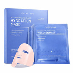 Prof. Ling masque visage hyaluronique spectre complet, emballage prêt à offrir comme cadeau.